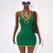 New Women's Sexy Fashionable European American Style Suspender Dress Thin Strap Halter Neck Bustier Hollowed out Bodycon Skirt_ecoleips.com