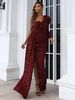Women's Clothing plus size women's clothing gold stamped big swing sexy long skirt tailing banquet evening dress dress_ecoleips.com