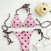 New Women's Lace-Up Two-Piece Swimsuit Style Sexy Bikini Hot Spring Beach Swimwear Popular Online_ecoleips.com