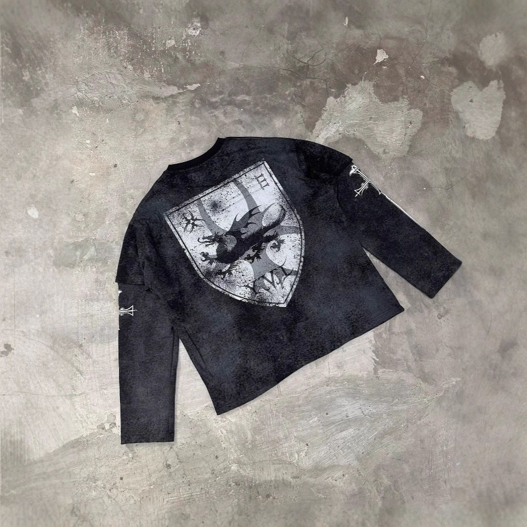 Unisex Long Sleeved Sweatshirt Casual Comfortable Autumn Winter Top American Trendy Harajuku Style Popular Hot Selling_ecoleips.com