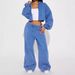 Women's Clothing Autumn Women's Casual Hooded Front Zipper Sweater Wide Leg Loose Trousers Suit_ecoleips.com