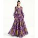 Women's Clothing Pleated Dress Three Dimensional Floral Bell Sleeve Heavy Duty Waist Cinching Ruffled Long Skirt For Spring And Autumn_ecoleips.com