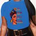 Summer European And American Cross-border Foreign Trade Plus-size T-shirt, Round-neck Casual Loose-fitting Short-sleeve_ecoleips.com