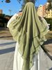 Eid Hijab Cap Muslim Abayas For Women Arabic Prayer Carf Islamic 3 Layers Shawls Full Cover Head Wrap For Women Winter Khimar_ecoleips.com