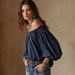 Off-Shoulder Poet Blouse – Voluminous Lantern Sleeves & Relaxed Silhouette For Effortless European Elegance_ecoleips.com