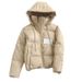 thermal duck down jacket glossy waterproof winter coat with adjustable hood, lightweight heattrapping puffer_ecoleips.com