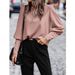 Aria Basics Aria Basics Foreign Trade European And American Women's Clothing Cross-Border Independent Station T-Shirt Long_ecoleips.com