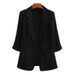 Women's Clothing Spring And Summer New British Style Casual Fashion Cotton And Linen Small Suit Large Size Jacket_ecoleips.com