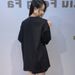 Unisex Plus Size Round Neck Short Sleeve T-Shirt Summer Casual Loose Top With Rhinestone Embellishments Trendy Heavy Duty_ecoleips.com
