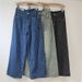Women's Clothing Retro And Fashionable Ins Striped Jeans New Style Stylish Design Lazy Style Wide Leg Trousers For Women_ecoleips.com