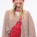 Women's Clothing Autumn And Winter Oversized Casual Thickened Striped Sweatshirt For Women_ecoleips.com