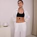 Women's Solid Color Cardigan Shirt And Wide Leg Trousers Set With Pocket Summer Fashion Style_ecoleips.com