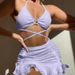Women's Clothing Sexy Three Piece Beach Swimsuit Bikini_ecoleips.com