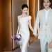 French Style Off-Shoulder Wedding Dress High-End Light Formal Little White Dress For Marriage Registration New Women's Clothing_ecoleips.com
