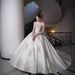 Vintage Satin Strapless Wedding Dress – Elegant A-Line Bridal Gown With Long Train, Lace Detailing & Adjustable Corset Back (XS-XXL)_ecoleips.com
