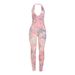 Summer Sexy Hot Girl Sleeveless Leopard Print Deep V Neck Backless Bodycon Bodysuit Women's Jumpsuit Romper_ecoleips.com