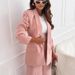 Women's Clothing 2025 Commuter Casual Wide Leg Suit Set_ecoleips.com