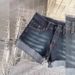 Petite Women's Low Waisted Rolled Up Denim Shorts, 2026 Summer New Style, Hot Girl Style, Stretchy, Tight Fitting, Slimming, Versatile Hot Pants_ecoleips.com