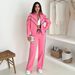 2026 Cross-Border Casual Outfit For Women, European American Street Style, Long-Sleeve Fold-Neck Cardigan And_ecoleips.com