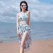 Aria Basics Vacation Seaside Hot Spring Swimwear For Women, Two-piece Bikini, Three-piece Set, European And American Style, New_ecoleips.com