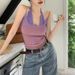 Two-Piece Base Camisole For Women, Summer Outerwear Inner Layer, Tube With Unique Design, Sweet And Spicy Girl Pure_ecoleips.com