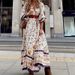 FD313 In Stock Foreign Trade Women's Clothing 2025 Autumn Winter Fashion Printed Bohemian Long Dress_ecoleips.com
