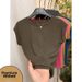 Women's Trendy Short Sleeve T-Shirt round Neck Design for Spring And Summer Fashionable Top_ecoleips.com