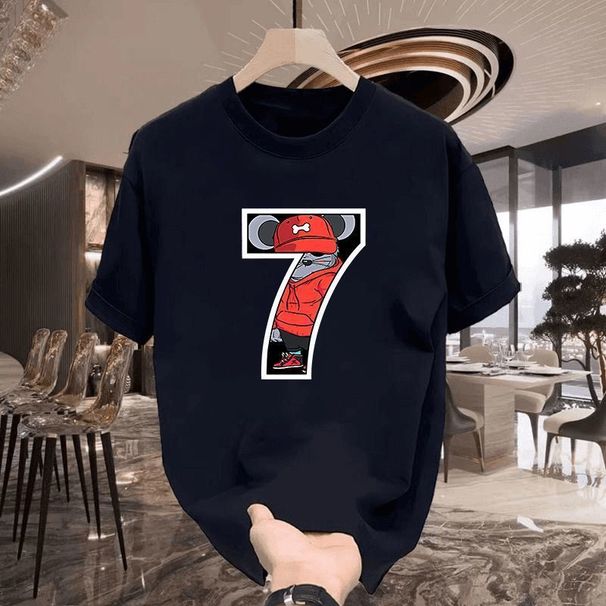 Men's Trendy Summer Sportswear T-Shirt Short Sleeved American Casual Style Versatile Cool And Stylish Wholesale_ecoleips.com
