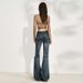Wholesale Low-rise Micro-flare Jeans For Women, Autumn American Style, Stretchy, Tight-fitting, Versatile Bell-bottom_ecoleips.com