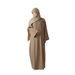 2025 New Spring Summer Long Women Muslim Clothing Fashion Elegant Cover Up Dress Two Piece Set_ecoleips.com