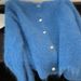 Women's Mohair Blend Knit Cardigan Sweater Soft Oversized Round Neck Open Front Loose Fit Vintage Boho Chic Fall Winter Casual Outerwear_ecoleips.com