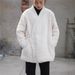 girl Winter New Zen Tie Coat Quilted Top Short Chinese Style Retro Cotton Jacket For Women_ecoleips.com