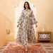 Elegant Muslim Jalabiya Dress For Women – Long Sleeve Pullover With Delicate Mesh Embroidery, Modest Islamic Fashion_ecoleips.com