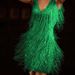 Women's Clothing New Women's Sexy Deep V Sleeveless Pencil Skirt Fringe Midskirt elegant bride wear dress prom dress_ecoleips.com