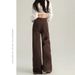 Maillard Style Fleece-Lined Straight Leg Jeans For Women – High Waist Loose Fit Winter Pants (S-2xl, Cotton Blend)_ecoleips.com