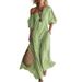 Women's Elegant Off-Shoulder Dress Spring Fashion Irregular Striped Style_ecoleips.com