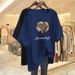 Women's Loose Fit Short Sleeve T-Shirt Plus Size Casual Printed Tummy Concealing Summer Top New Style_ecoleips.com