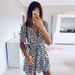Women's Summer Casual Dress Button down Tie Beach Printed European American Style Direct Factory Sales_ecoleips.com