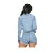 Women's Clothing New Women's Casual Ripped Denim Shorts Suit_ecoleips.com