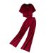 Women’s Clothing Style Fashion Suit For Women Summer Camisole Short V Neck Shirt Jacket High Waist Wide Leg Trousers Three Piece Set_ecoleips.com