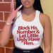 Women's Clothing American Style Sleeveless Tank Top Sports Vest Casual Elegant Fashion Tees For Spring/Summer_ecoleips.com
