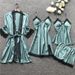 Silky-Touch 4-Piece Sleep Set – Padded Chemise, Robe & Adjustable Straps (S-XXXXL)_ecoleips.com