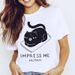 European And American Cross-border Foreign Trade Women's Clothing Cute Cartoon Animal Print Round-neck Short-sleeve_ecoleips.com