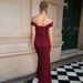 Women's Clothing 2025 Summer New Fashion Sexy Back-Tie Slit Solid Color Strap Dress Wholesale_ecoleips.com
