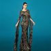 European And American Women's New High End Long Sleeved Round Neck Slim Hip Wrapped Sequined Banquet Fishtail Evening Dress_ecoleips.com