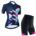 Women's Summer Cycling Apparel Short Sleeve Bib Sets Road Bike Shirts Outdoor Sport Wear Wholesale Cross Border Trade_ecoleips.com