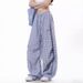 American Blue Curved Knife Checkered For Children In Spring Summer 2025, Loose And Lazy, With A Drooping Feeling, Wide_ecoleips.com
