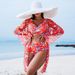 Stylish Women's Bikini Set - Sexy Swimwear 3-Piece With Comfortable Fit, Quick-Dry Fabric & Adjustable Design For Beach & Pool_ecoleips.com