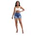 Women's Clothing Sexy Hotties High Waist Tight Butt Ripped Denim Shorts For Women_ecoleips.com