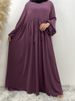 Ramadan New Muslim Loose Black Abaya For Womens Kimono Dubai Zipper Front Robe Moroccan Long Dress Jalabiyat Arab Women Kaftan_ecoleips.com